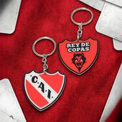 Llavero 3D Impresion Soraire Design Diseño Original Rojo Independiente Escudo Logo