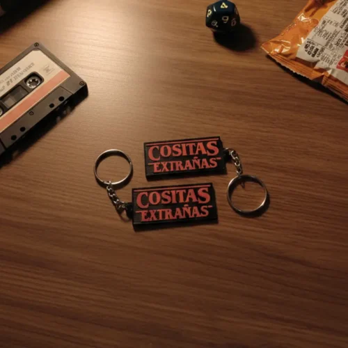 Llavero 3D impresion Cositas Extrañas Stranger Things Soraire Design Netflix (2)