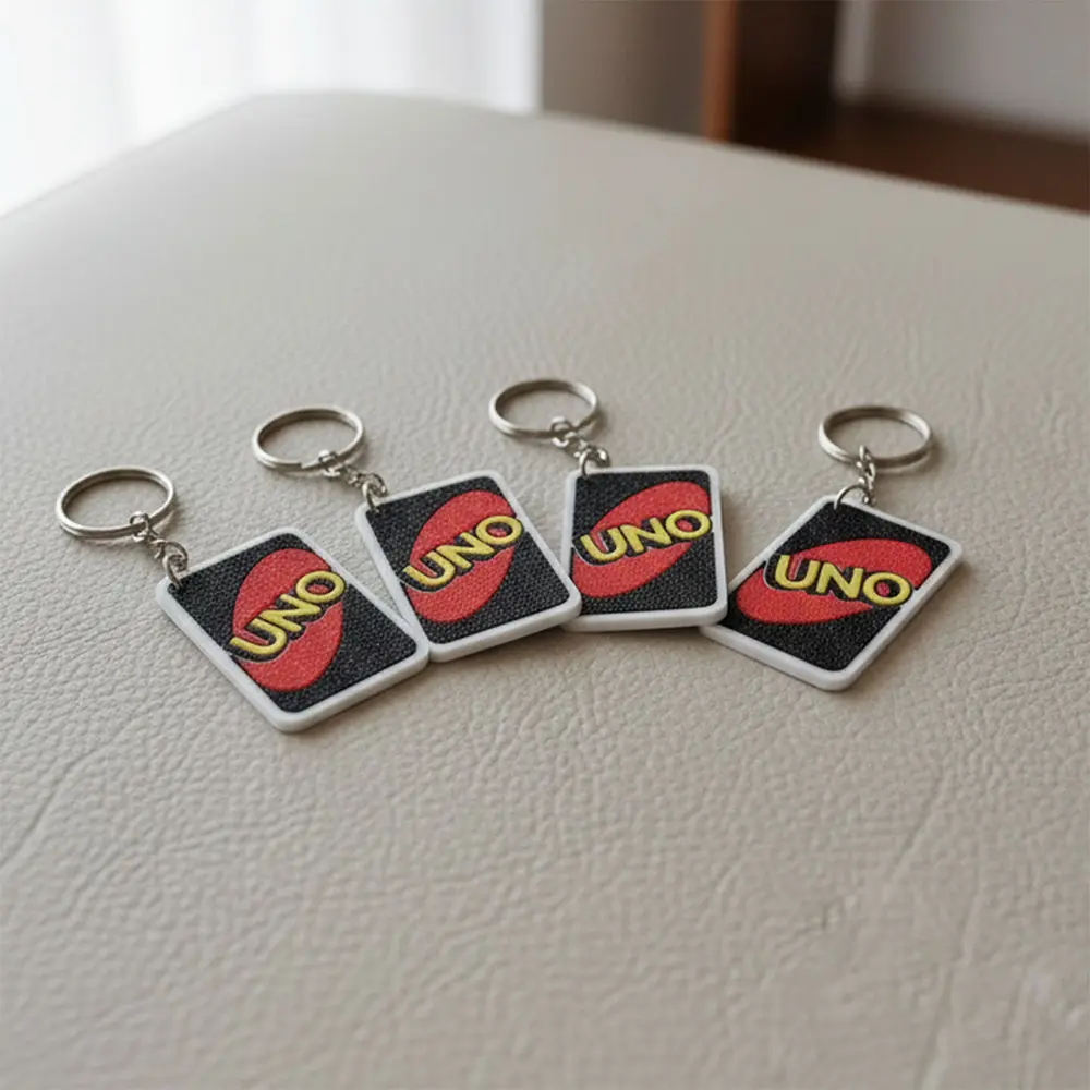 Llavero Carta UNO 3D Impresion Soraire Design Reversa Cambia Ronda (3)