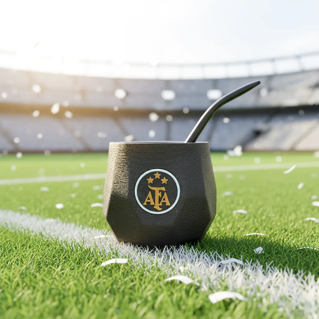 Mate 3D Soraire Design Fulbo Futbol Afa Pelota