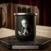 Mate termico grabado negro laser Soraire Design Personalizado Tango DArienzo