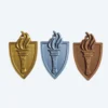 Medallas 3D Personalizadas Soraire Design Medalla 3D Antorcha