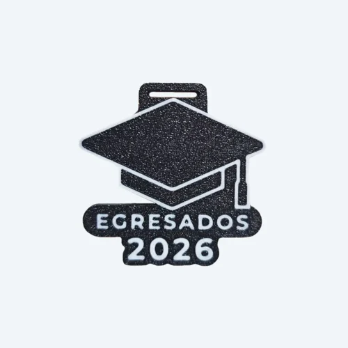 Medallas 3D Personalizadas Soraire Design Medalla 3D Egresados 2026 Birrete