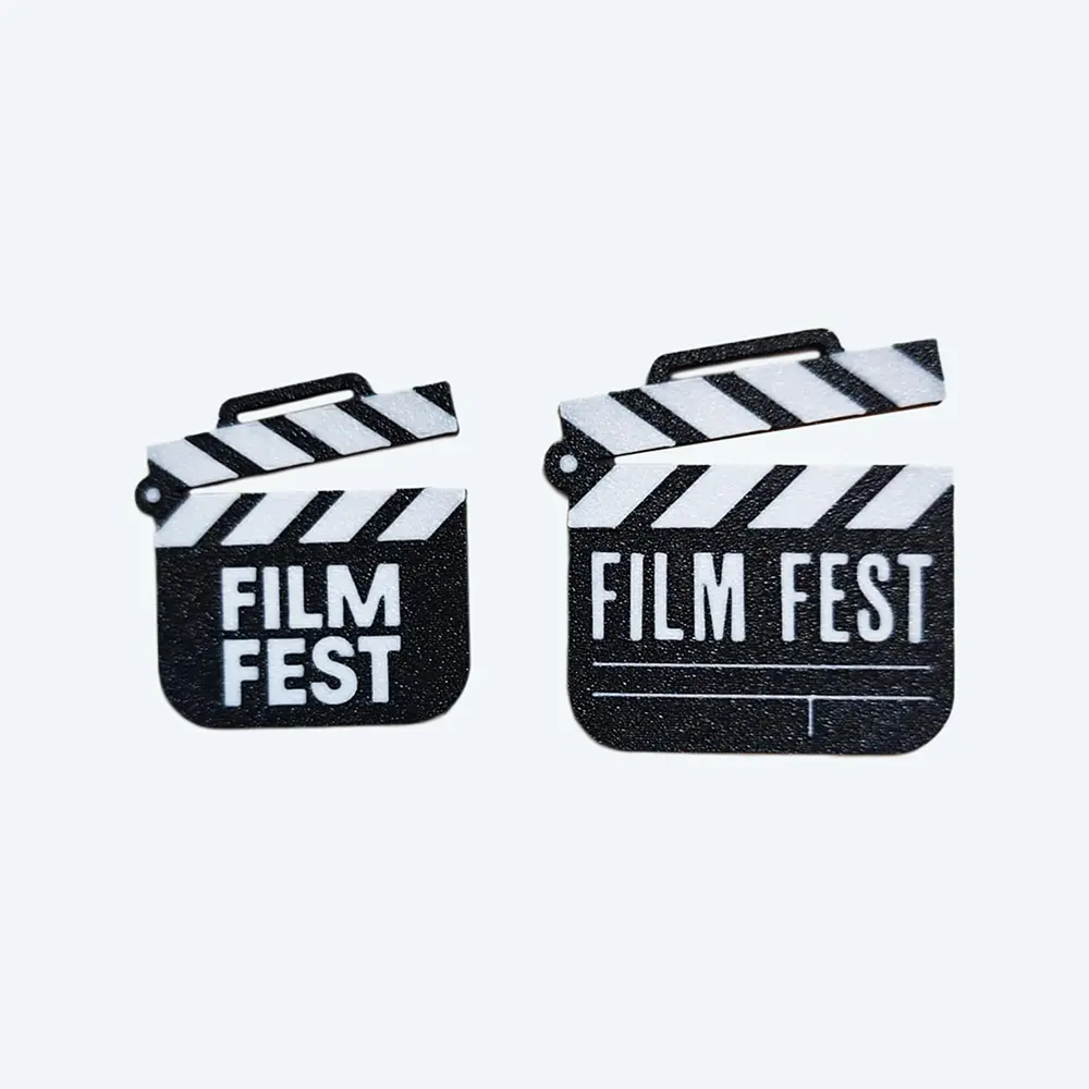 Medallas 3D Personalizadas Soraire Design Medalla 3D Film Fest Claqueta (1)