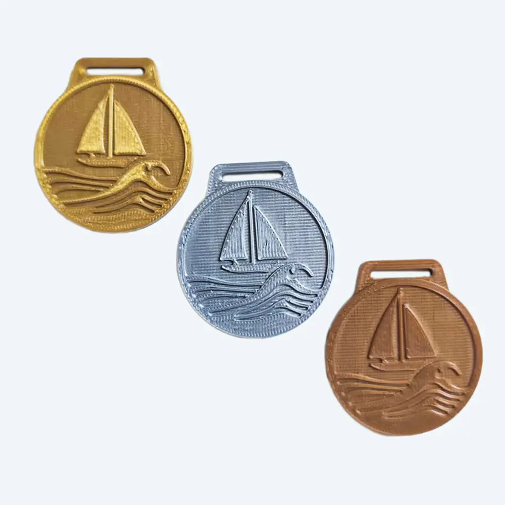 Medallas 3D Personalizadas Soraire Design Medalla 3D Regata Velero