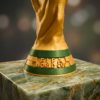 Replica Copa del Mundo World Cup Mundial Soraire Design Impresion 3D Metalizada Tamaño Real 29cm (4)