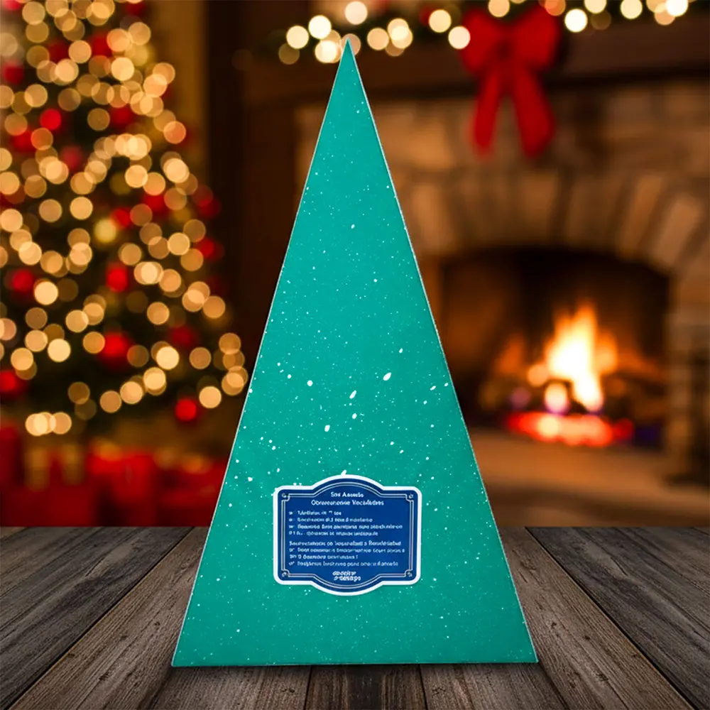 Set Ananás Ornamentos (x6) Soraire Design Adornos Navideños Navidad Caja detrás