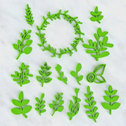 Set Sellos Plantas x16 3D Soraire Design