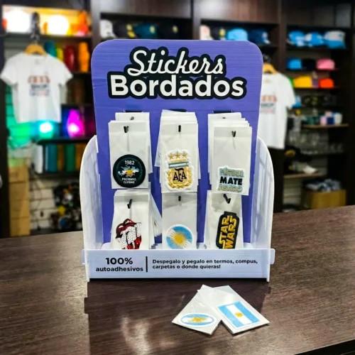 Stickers Bordados Mates Termos Notebooks Soraire Design