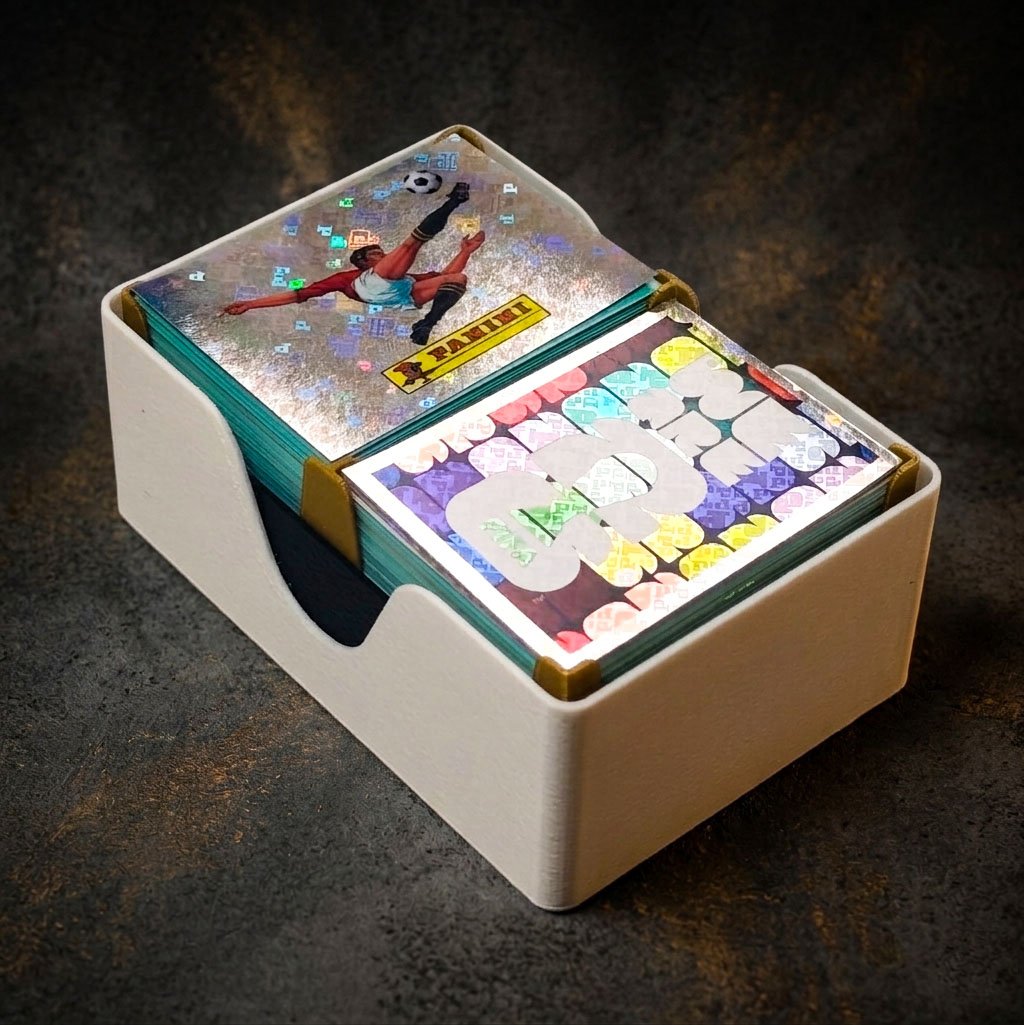 Caja Para Figuritas Panini ALbum del Mundial 2026 guardado impresion 3D Soraire Design (2)