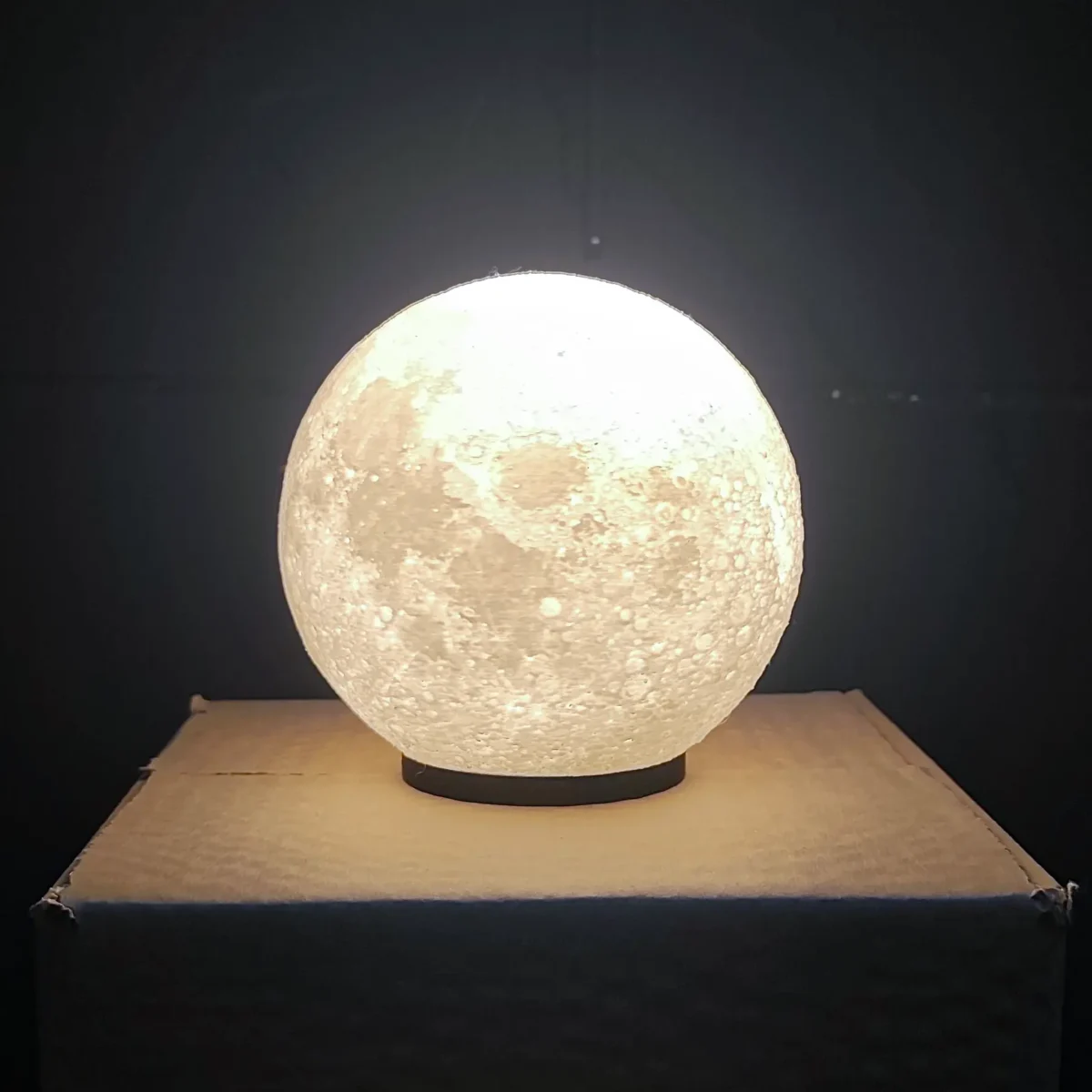 Lámpara Luna Soraire Design 13cm Blanco Cálido y Cálido