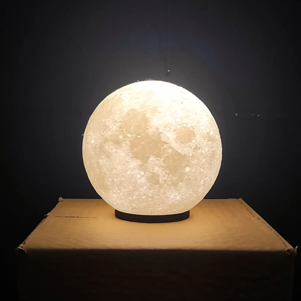 Lámpara Luna Soraire Design 13cm Blanco Cálido y Frío