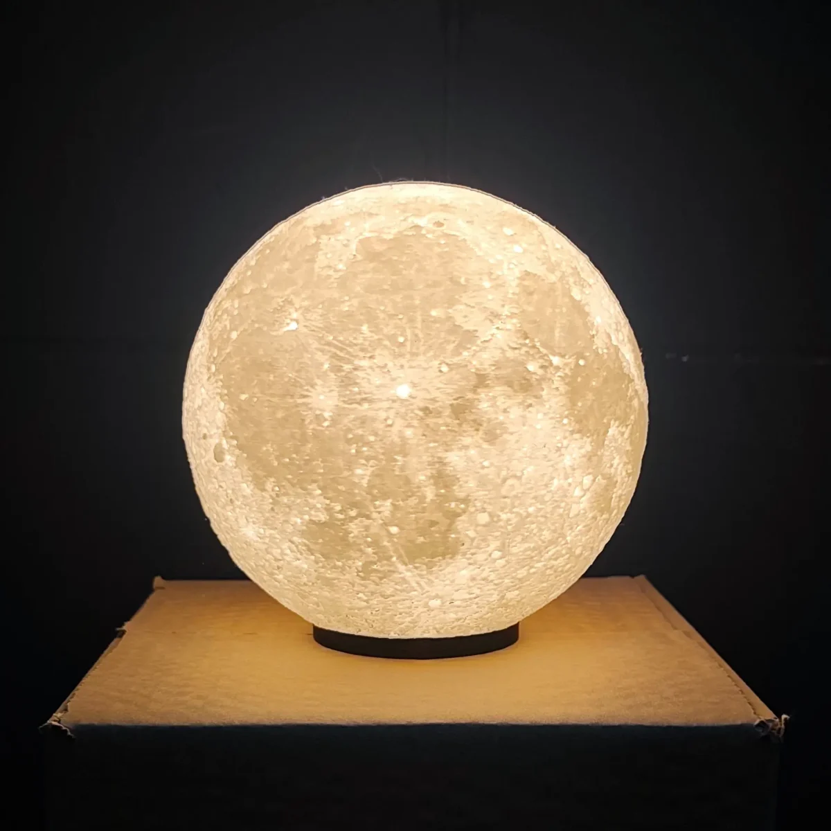Lámpara Luna Soraire Design 15cm Blanco Cálido y Cálido