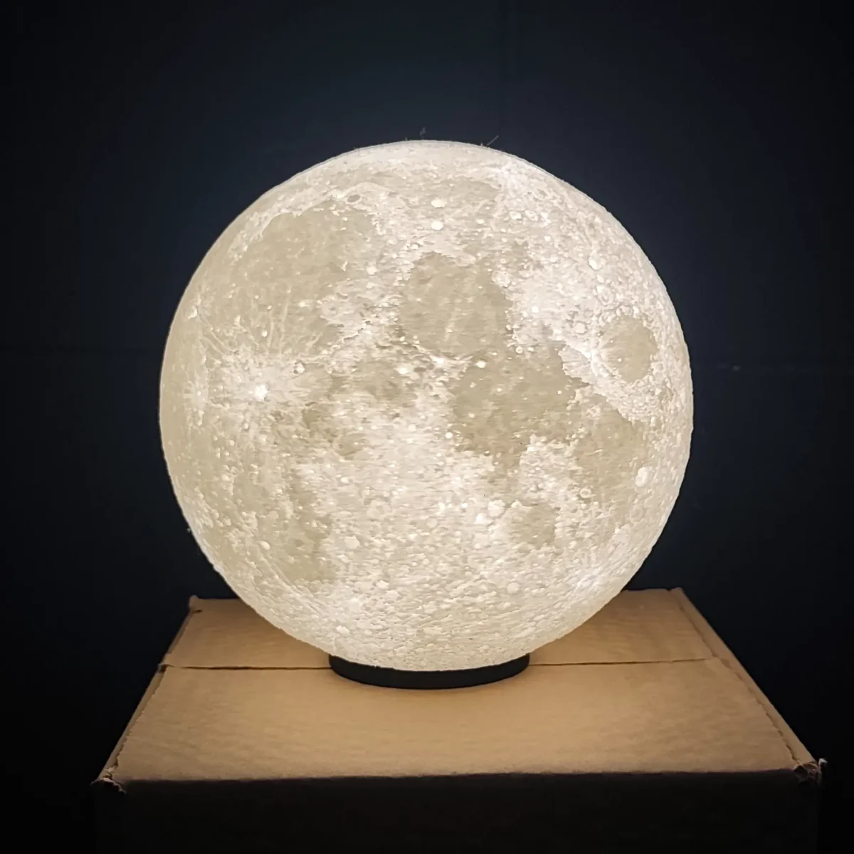 Lámpara Luna Soraire Design 18cm Blanco Cálido y Frío