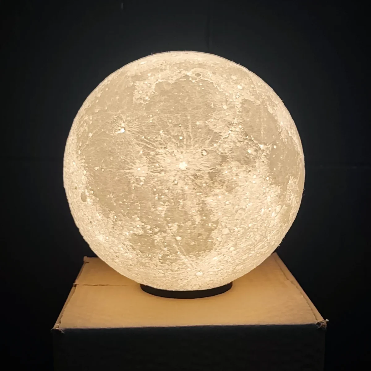 Lámpara Luna Soraire Design 20cm Blanco Cálido y Cálido
