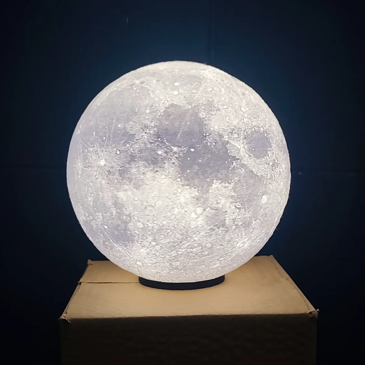 Lámpara Luna Soraire Design 20cm Blanco y Frío