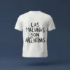 Remera estampada Bandera Malvinas Seleccion Blanca detras Soraire Design