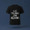 Remera estampada Bandera Malvinas Seleccion Negra detras Soraire Design