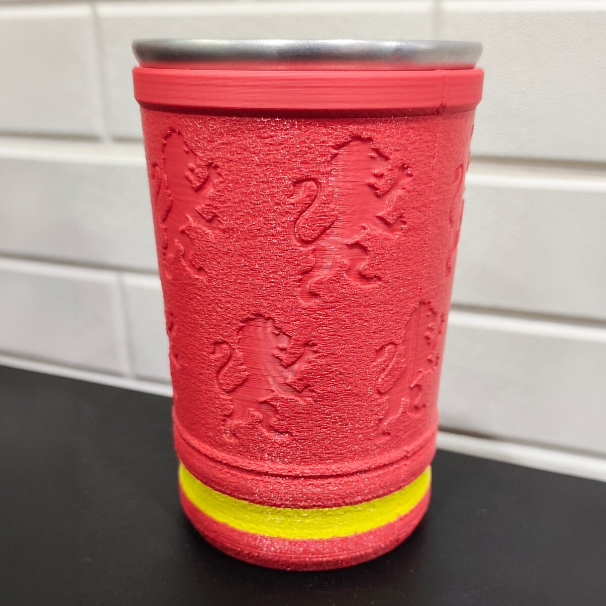 Vaso Impreso 3D Cine Movie Cup Soraire Design Hogwarts Harry Potter Gryffindor. (1)