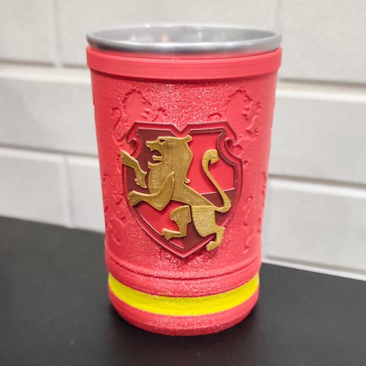 Vaso Impreso 3D Cine Movie Cup Soraire Design Hogwarts Harry Potter Gryffindor. (2)