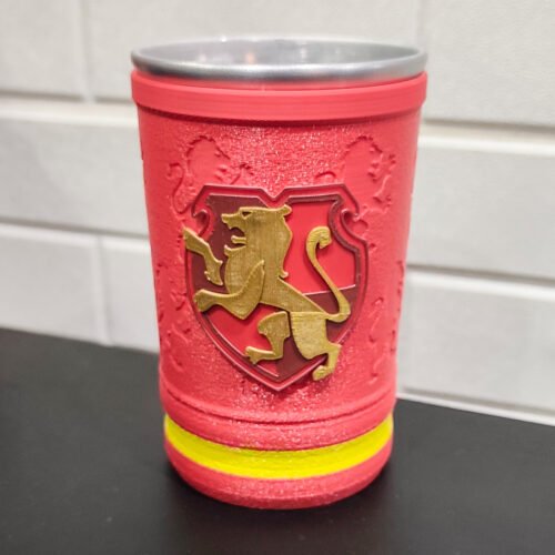 Vaso Impreso 3D Cine Movie Cup Soraire Design Hogwarts Harry Potter Gryffindor. (2)